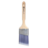 Nour 4441-63N Paint Brush, 2-1/2 in W, Angular Brush, Synthetic Bristle, Sash Handle