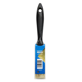Nour 1050-25N General-Purpose Paint Brush, 25 mm W, Straight Brush, Synthetic Bristle