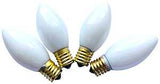 Hometown Holidays 16510 Light Bulb, 7 W, Intermediate Lamp Base, Incandescent Lamp, Ceramic White Light, Pack of 25