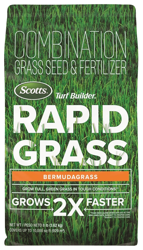 Scotts 18360 Grass Seed, Bermudagrass, 8 lb Bag