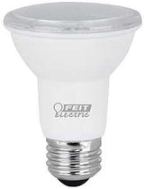 Feit Electric R20/850/10KLED/3 Reflector LED Bulb, Corncob, R20 Lamp, 45 W Equivalent, E26 Medium Lamp Base, Daylight, Pack of 6