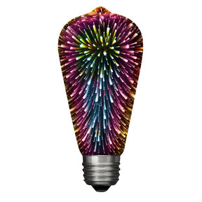 Feit Electric ST19/PRISM/LED LED Bulb, Decorative, ST19 Lamp, E26 Medium Lamp Base, Dimmable, Prismatic White