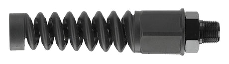 Flexzilla Pro Series RP900500 Air Hose Reusable Fitting, 1/2 in Barb, 3/8 in MNPT, Aluminum, Anodized