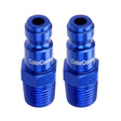ColorConnex A72440C-2PK Plug, Automotive Interchange, 1/4 in, MNPT, Aluminum, 2/PK