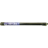 Prime-Line GD 12195 Extension Spring, 1-19/64 in OD, 25 in OAL, Carbon Steel, Galvanized, Loop End, 150 lb