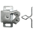 Laurey 04301 Double Roller Catch, Steel, Zinc