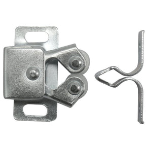 Laurey 04301 Double Roller Catch, Steel, Zinc