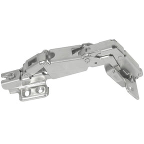Laurey 10300 Cabinet Hinge, 170 deg Hinge Opening, Chrome