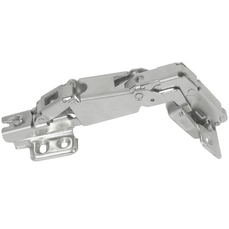 Laurey 10300 Cabinet Hinge, 170 deg Hinge Opening, Chrome