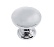 Laurey Summerland Series 12159 Cabinet Knob with Ring Base, 1 in Projection, Zinc, Satin Nickel
