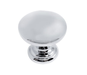 Laurey Summerland Series 12159 Cabinet Knob with Ring Base, 1 in Projection, Zinc, Satin Nickel