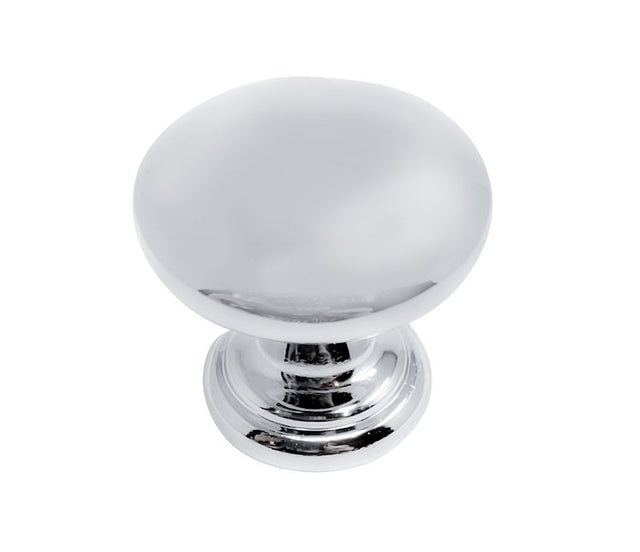 Laurey Summerland Series 12159 Cabinet Knob with Ring Base, 1 in Projection, Zinc, Satin Nickel
