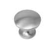Laurey Wellington Series 12359 Cabinet Knob, 0.86 in Projection, Zinc, Satin Nickel
