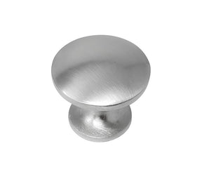 Laurey Wellington Series 12359 Cabinet Knob, 0.86 in Projection, Zinc, Satin Nickel