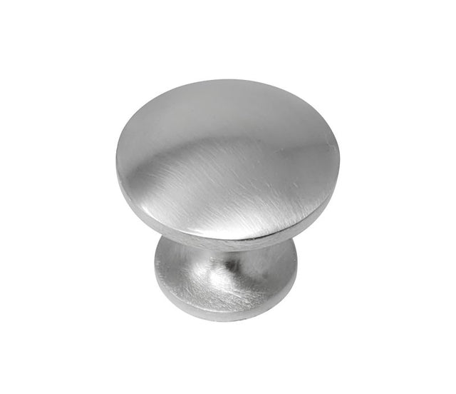 Laurey Wellington Series 12359 Cabinet Knob, 0.86 in Projection, Zinc, Satin Nickel