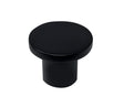 Laurey Wynwood Series 12520 Cabinet Knob, 0.78 in Projection, Zinc, Matte Black