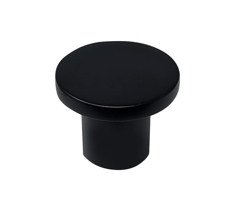 Laurey Wynwood Series 12520 Cabinet Knob, 0.78 in Projection, Zinc, Matte Black