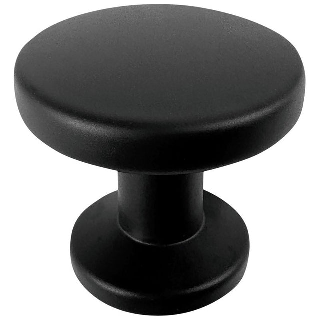 Laurey Princeton Series 13220 Cabinet Knob, Matte Black