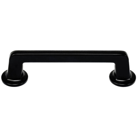 Laurey Princeton Series 13320 Cabinet Pull, 30 mm L Handle, 7.5 mm H Handle, Matte Black