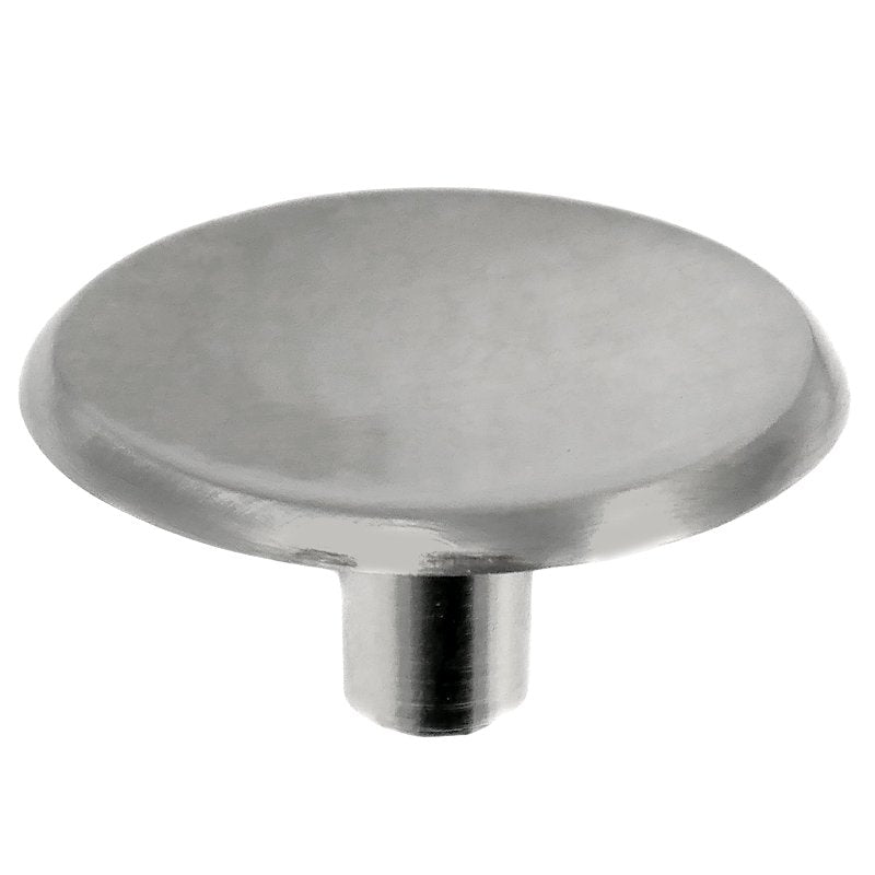 Laurey Modern Standards Series 20259 Cabinet Knob, 0.55 in Projection, Zinc, Brushed Satin Nickel