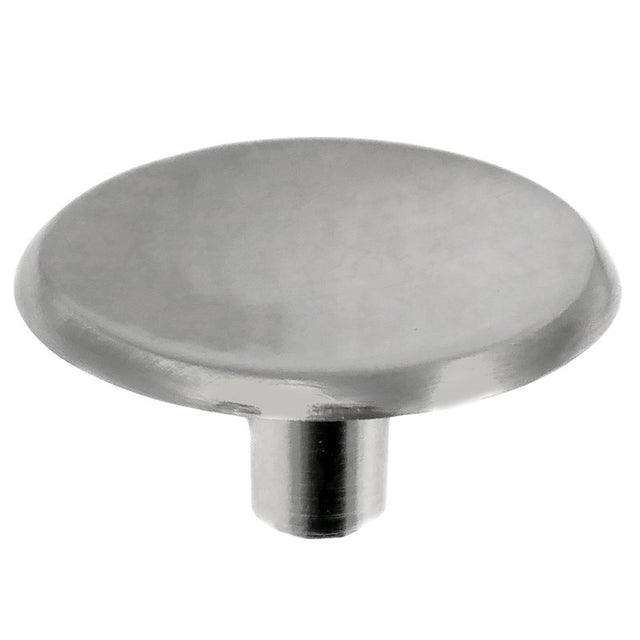 Laurey Modern Standards Series 20259 Cabinet Knob, 0.55 in Projection, Zinc, Brushed Satin Nickel