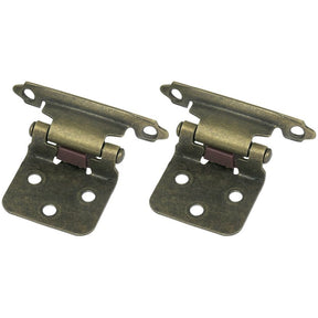 Laurey 28705 Cabinet Hinge, Self Close, Antique Brass
