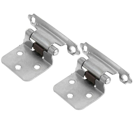 Laurey 28726 Cabinet Hinge, Self Close, Polished Chrome