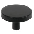 Laurey 34520 Tech Knob, 0.79 in Projection, Zinc, Matte Black