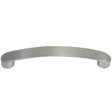 Laurey Ultima Series 41528 Cabinet Pull, 0.83 in Projection, Zinc, Satin Nickel