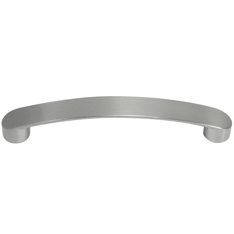 Laurey Ultima Series 41528 Cabinet Pull, 0.83 in Projection, Zinc, Satin Nickel
