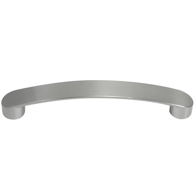Laurey Ultima Series 41528 Cabinet Pull, 0.83 in Projection, Zinc, Satin Nickel