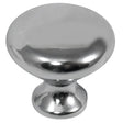 Laurey Danica Series 54426 Cabinet Knob, Polished Chrome