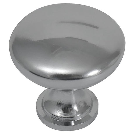 Laurey Ultima Series 54626 Cabinet Knob, 1.18 in Projection, Zinc, Chrome