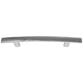 Laurey Contempo Series 55726 Cabinet Pull, 133 mm L Handle, 25 mm H Handle, Zinc, Polished Chrome