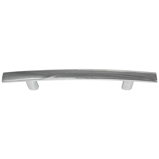 Laurey Contempo Series 55726 Cabinet Pull, 133 mm L Handle, 25 mm H Handle, Zinc, Polished Chrome