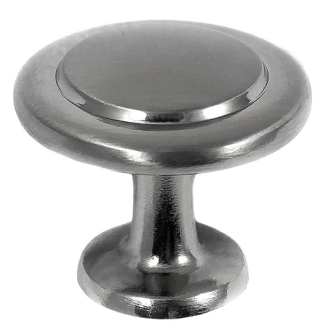 Laurey Newport 57028 Cabinet Knob, 1.02 in Projection, Zinc, Satin Nickel