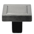Laurey Cosmo Series 72828 Cabinet Knob, 1.1 in Projection, Contemporary, 7/8 in L x 7/8 in W, Zinc, Satin Nickel