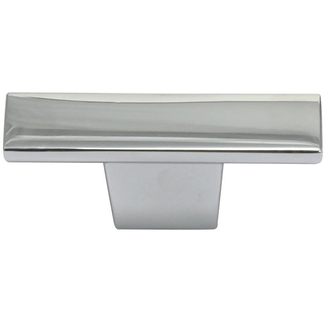 Laurey Cosmo Series 72926 Cabinet Knob, 1.1 in Projection, 2 in L, Zinc, Polished Chrome
