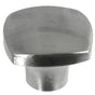 Laurey Aventura Series 74428 Cabinet Knob, 1.2 in Projection, Zinc, Satin Nickel