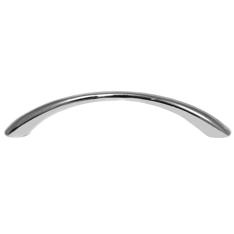 Laurey Danica Series 75126 Cabinet Pull, 109 mm L Handle, 26 mm H Handle, Polished Chrome