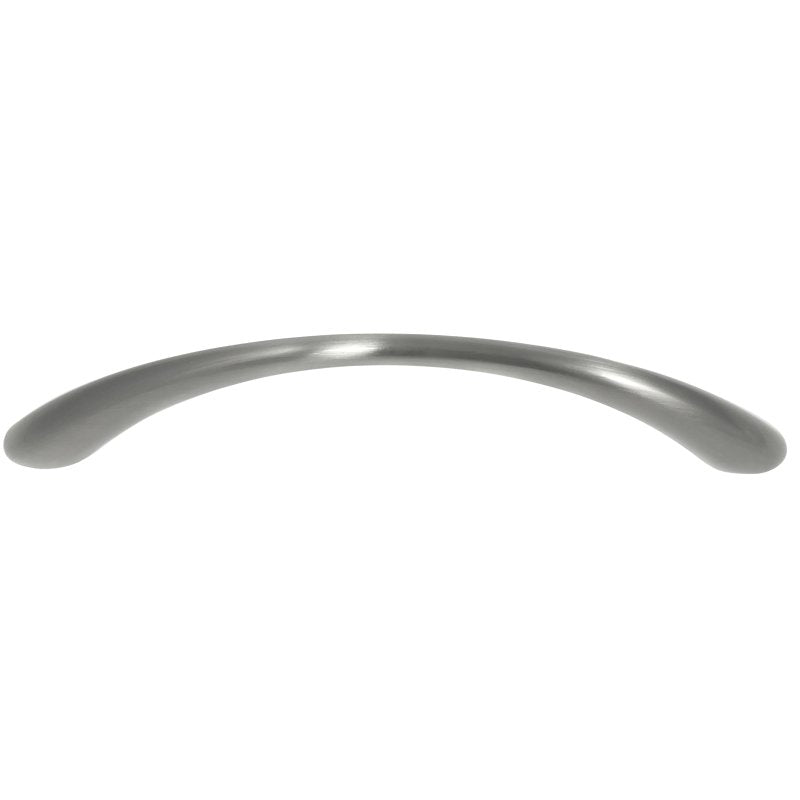 Laurey Danica Series 75128 Cabinet Pull, 109 mm L Handle, 26 mm H Handle, Satin Nickel