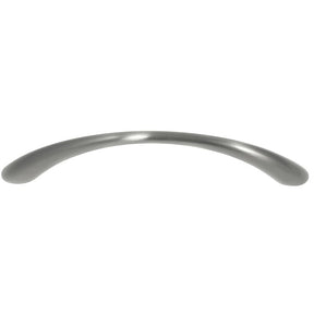 Laurey Danica Series 75128 Cabinet Pull, 109 mm L Handle, 26 mm H Handle, Satin Nickel