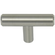 Laurey Melrose Series 87013 Cabinet Knob, 1-1/4 in Projection, Steel, Brushed Satin Nickel