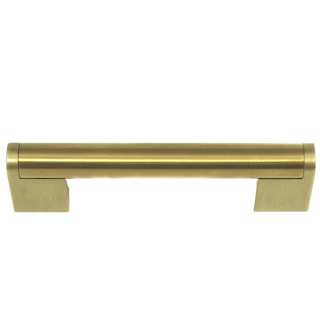 Laurey Tribeca Series 87811 Cabinet Pull, 4-3/4 in L Handle, 1.38 in Projection, Zinc, Titanium Gold