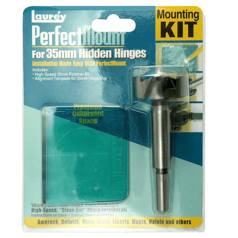 Laurey Perfect Mount Series 98301 Hinge Mounting Kit, Pack of 12