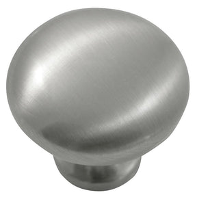 Laurey Value Packs Series 59901 Cabinet Knob, Zinc, Brushed Satin Nickel