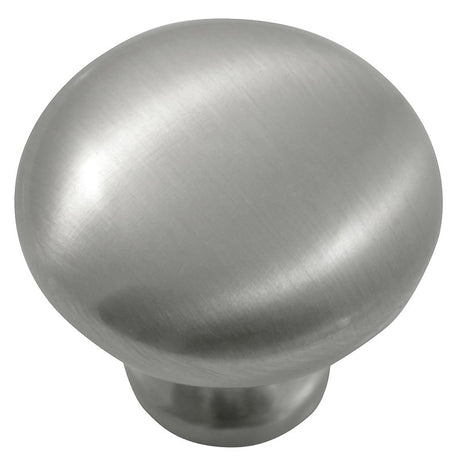 Laurey Value Packs Series 59901 Cabinet Knob, Zinc, Brushed Satin Nickel