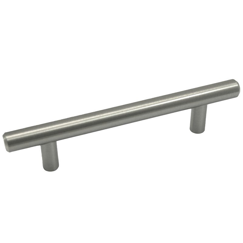 Laurey 59902 Cabinet Pull, Steel, Satin Nickel