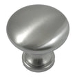 Laurey Value Packs Series 59905 Cabinet Knob, Steel, Brushed Satin Nickel