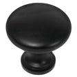 Laurey Nantucket Series 54620 Hollow Cabinet Knob, 1.2 in Projection, Steel, Matte, Pack of 25